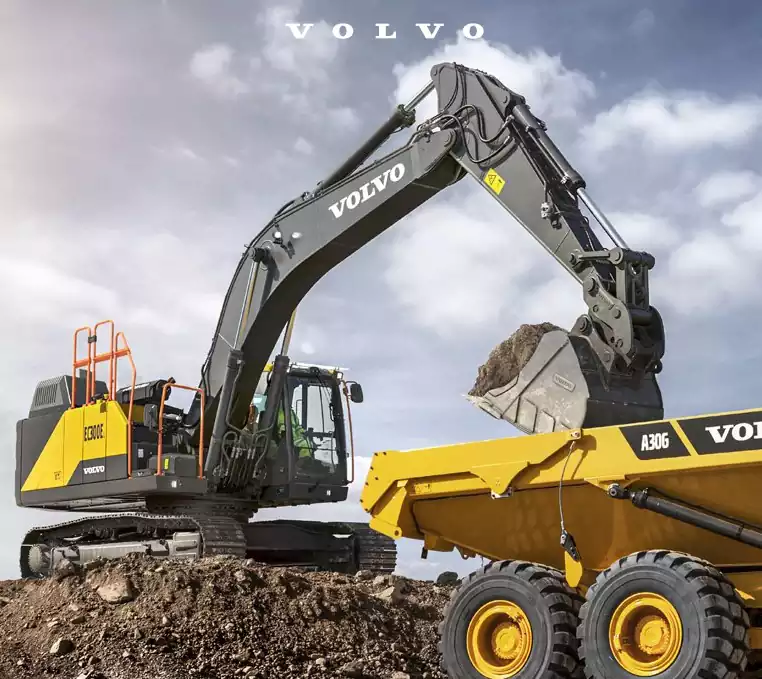 بیل مکانیکی ولوو EC300E هیبرید