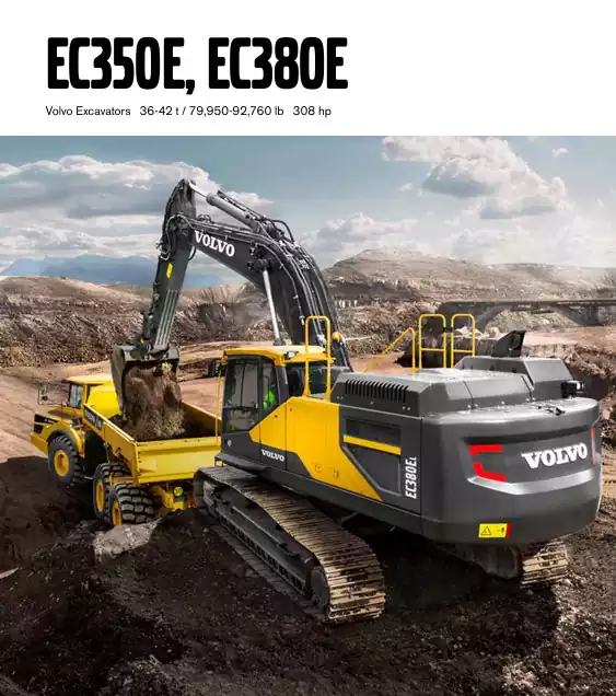 بیل مکانیکی ولوو EC350E