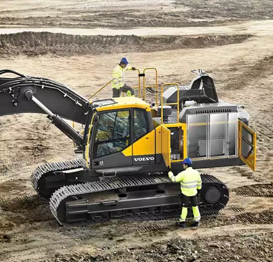 بیل مکانیکی ولوو EC350E