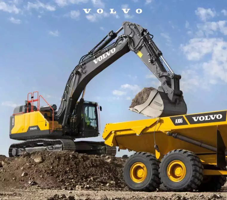بیل مکانیکی ولوو EC380E