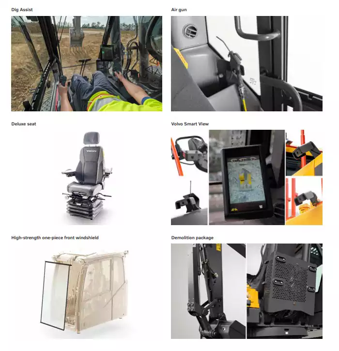 بیل مکانیکی ولوو EC380E