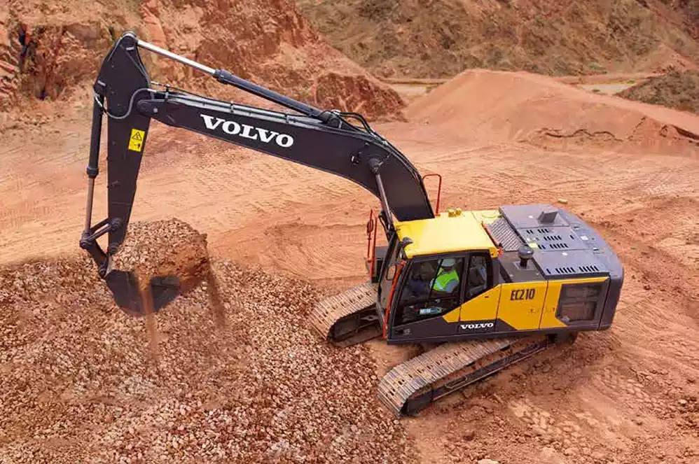 بیل مکانیکی ولوو EC210