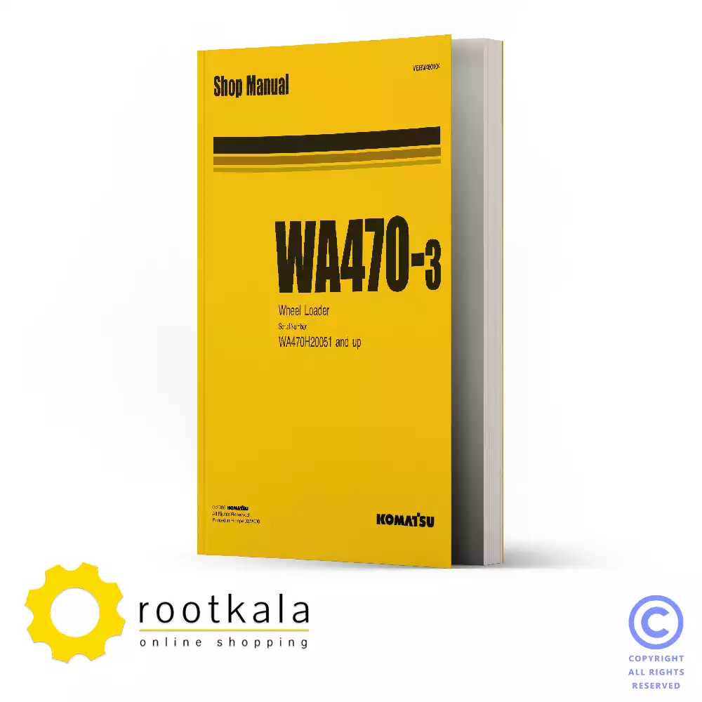 فایل PDF تعمیرات لودر کوماتسو WA470-3H - موتور هانوماگ