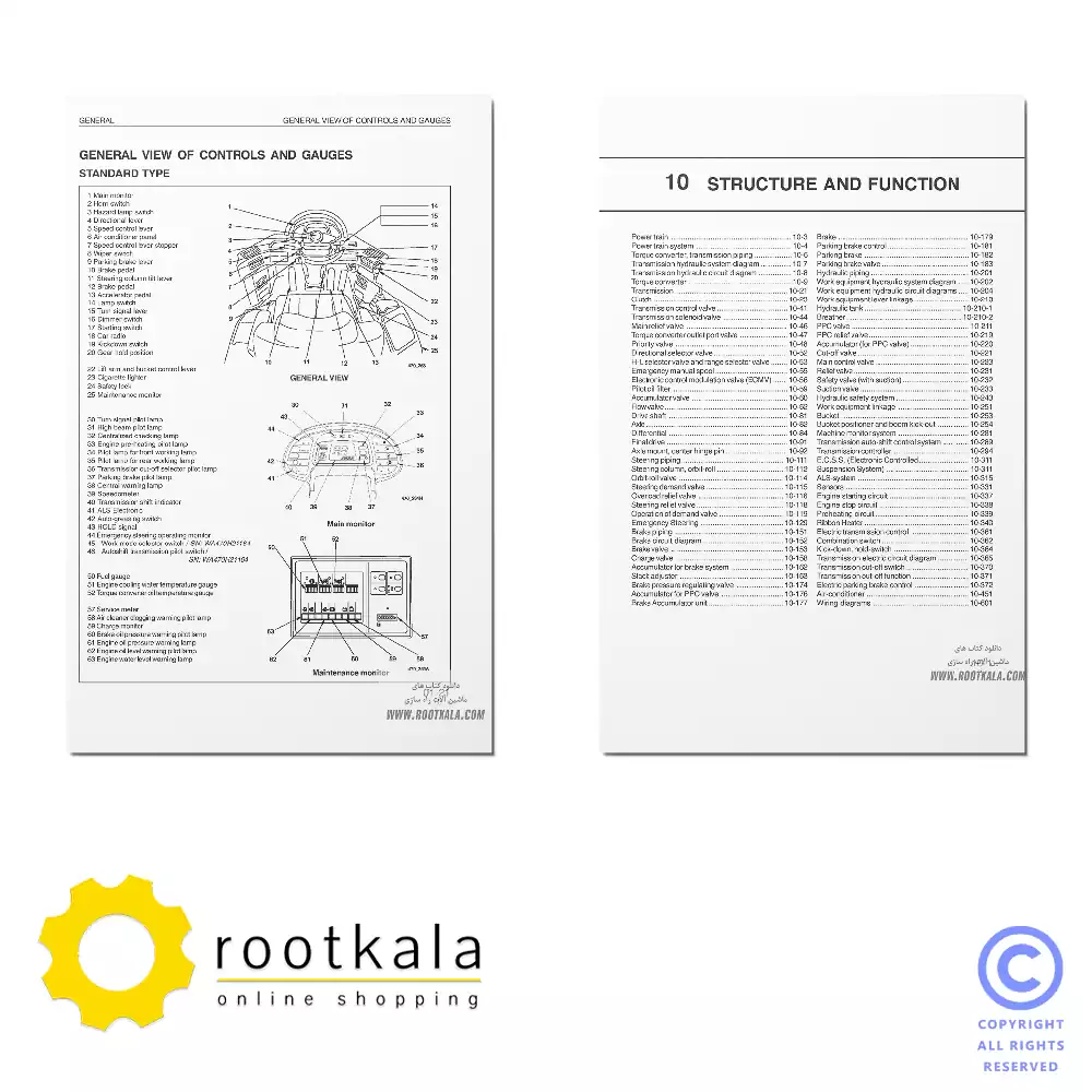 فایل PDF تعمیرات لودر کوماتسو WA470-3H - موتور هانوماگ - Image 2