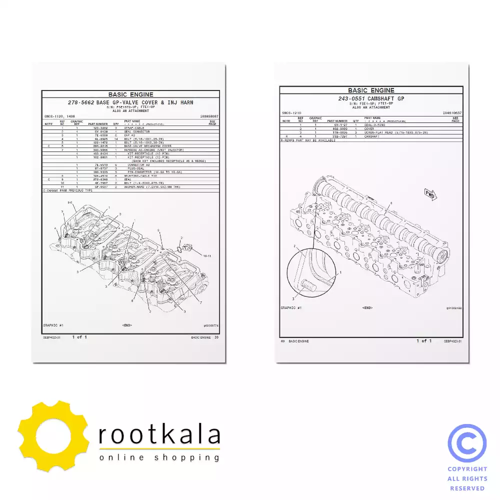 فایل PDF کتاب قطعات موتور ژنراتور کاترپیلار C15 - تصویر 2
